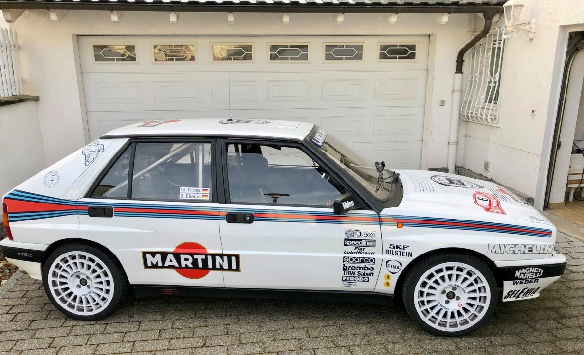 Lancia Delta HF Integrale 16v Martini Gr.A Test Car Livery - Giacomo Baj