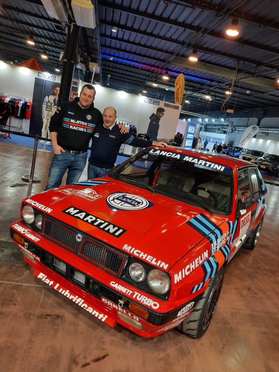 Lancia Delta HF Integrale 16v Martini Red Gr.A Livery - Giacomo Baj