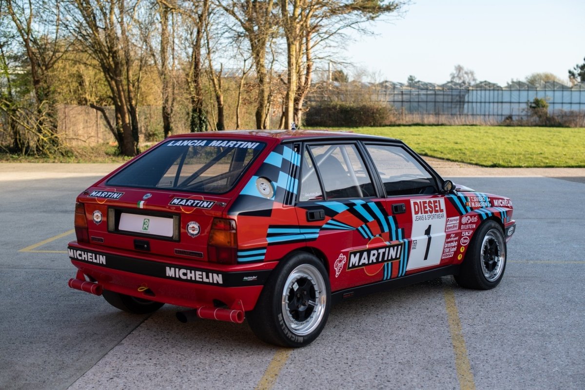 Lancia Delta HF Integrale 16v Martini Red Gr.A Painted Livery - Giacomo Baj