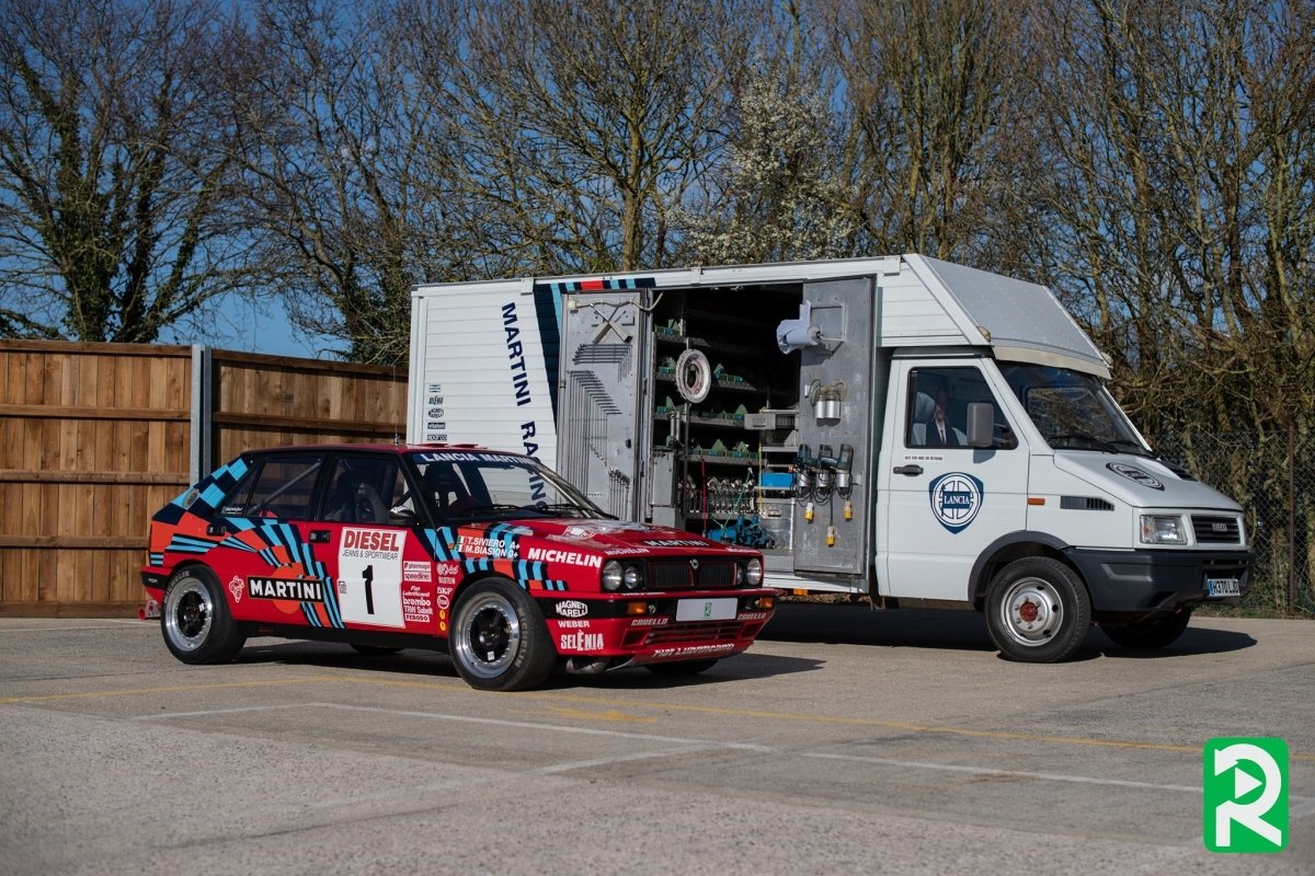 Lancia Delta HF Integrale 16v Martini Red Gr.A Painted Livery - Giacomo Baj