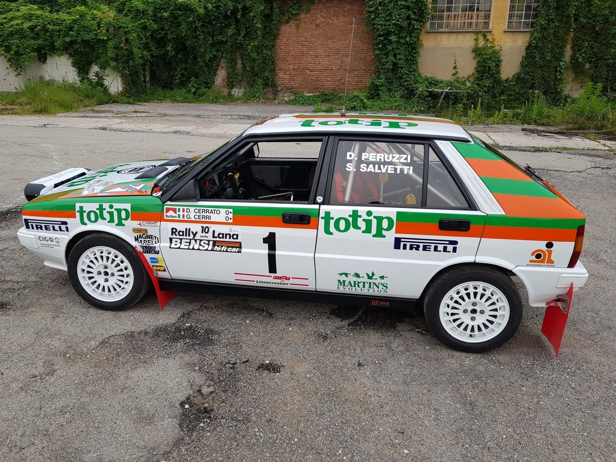 Lancia Delta HF Integrale 4wd Totip Gr.A Livery - Giacomo Baj