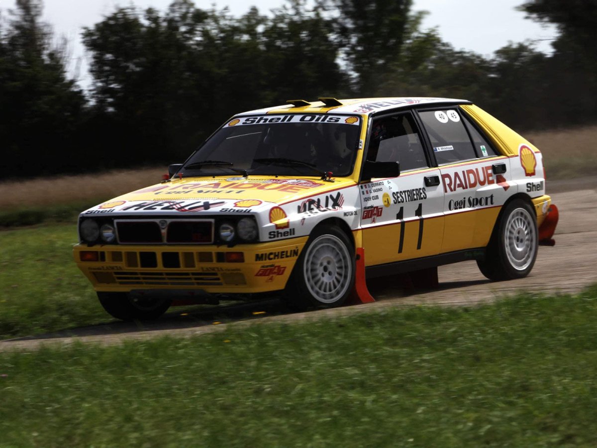 Lancia Delta HF Integrale 8v RaiDue Gr.A Livery - Giacomo Baj