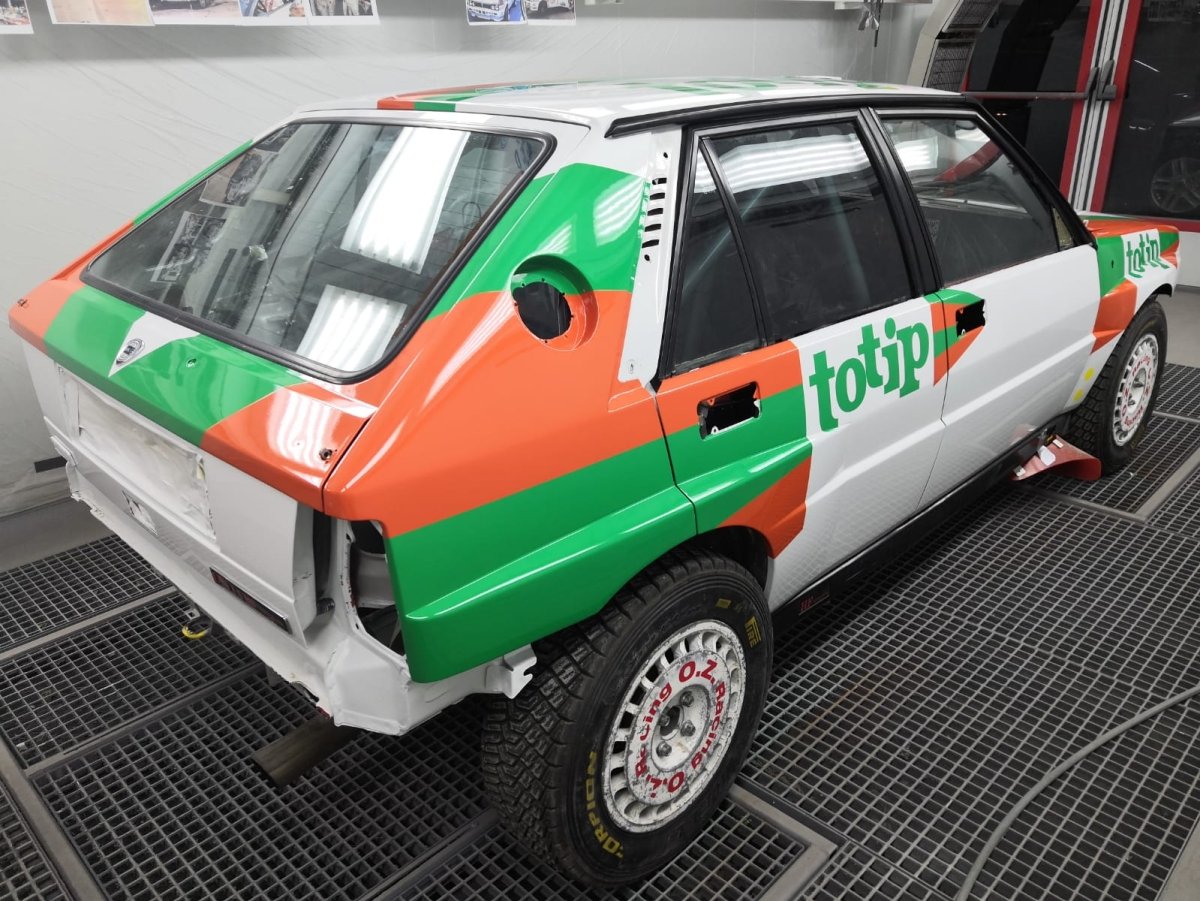 Lancia Delta HF Integrale 8v Totip Gr.A Painted Livery - Giacomo Baj