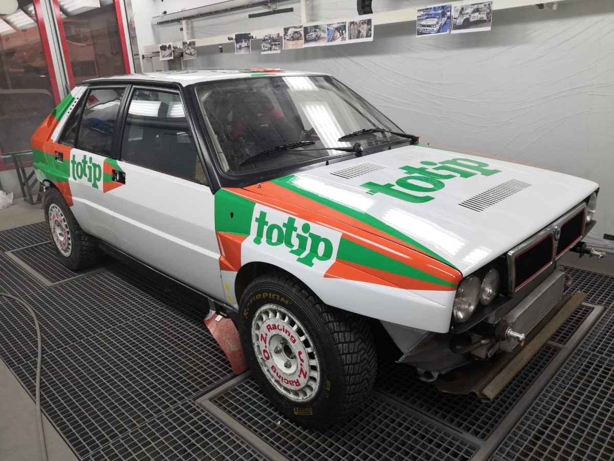 Lancia Delta HF Integrale 8v Totip Gr.A Painted Livery - Giacomo Baj