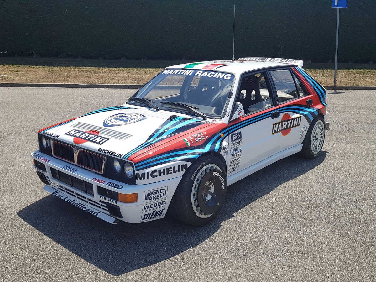 Lancia Delta HF Integrale Evoluzione Martini Gr.A Painted Livery - Giacomo Baj