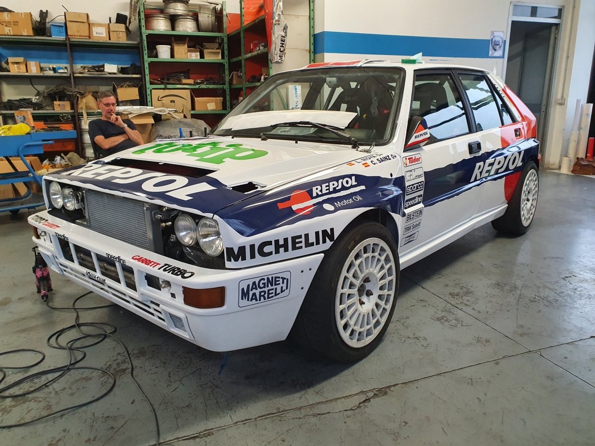 Lancia Delta HF Integrale Evoluzione Repsol Gr.A Livery - Giacomo Baj