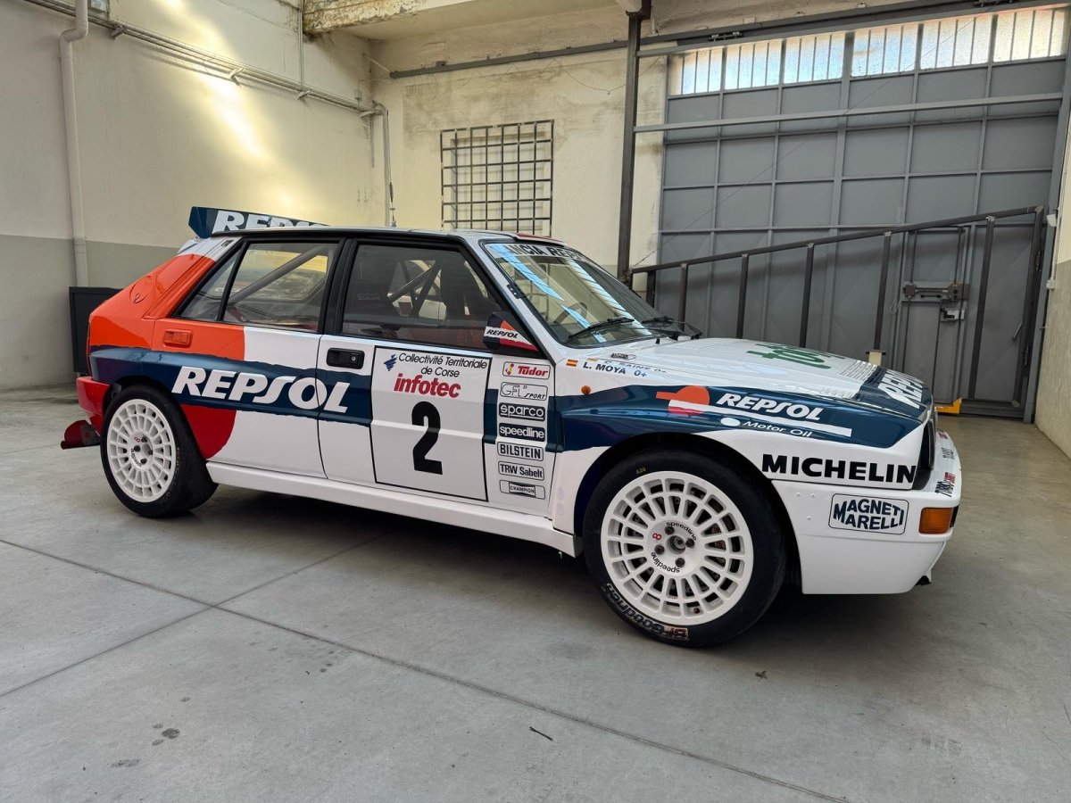 Lancia Delta HF Integrale Evoluzione Repsol Gr.A Painted Livery - Giacomo Baj