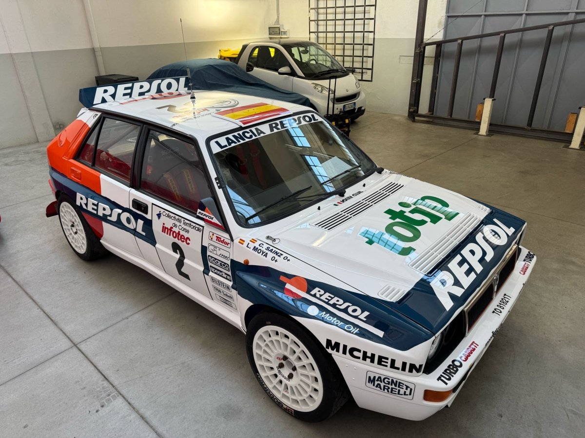Lancia Delta HF Integrale Evoluzione Repsol Gr.A Painted Livery - Giacomo Baj