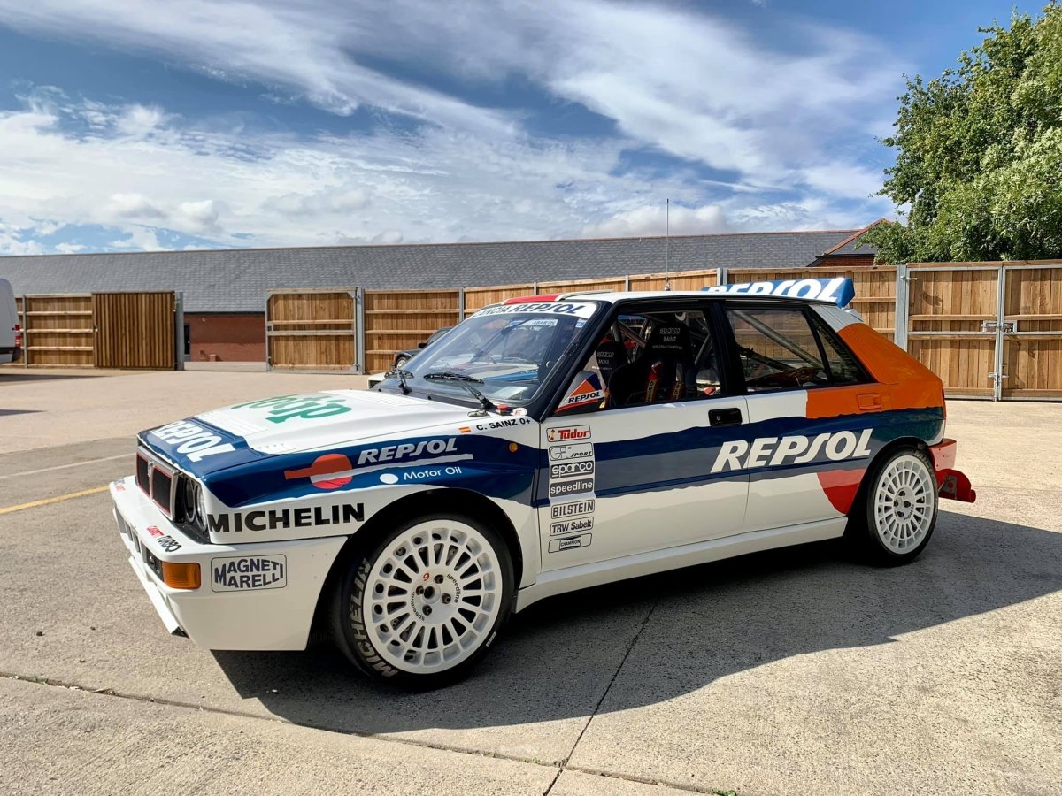 Lancia Delta HF Integrale Evoluzione Repsol Gr.A Test Car Painted Livery - Giacomo Baj
