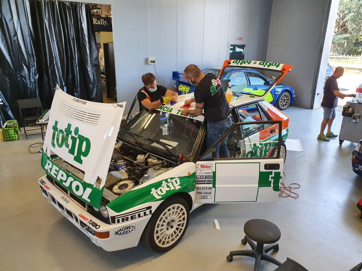 Lancia Delta HF Integrale Evoluzione Totip Gr.A Livery - Giacomo Baj