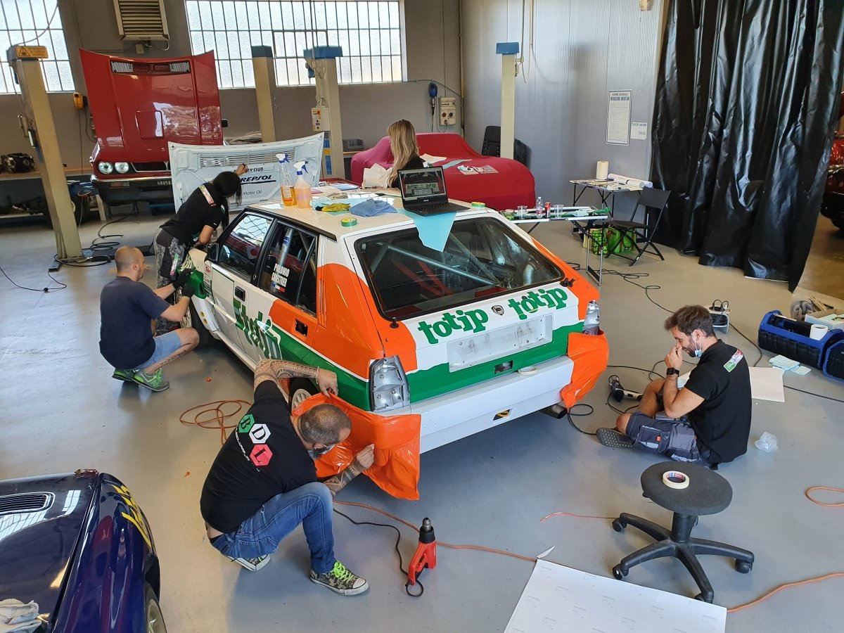 Lancia Delta HF Integrale Evoluzione Totip Gr.A Livery - Giacomo Baj