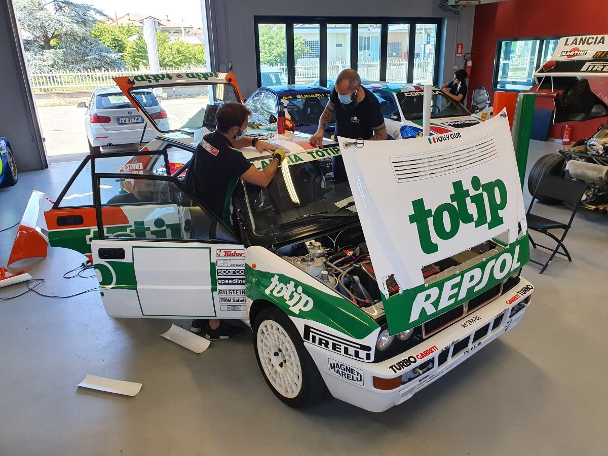 Lancia Delta HF Integrale Evoluzione Totip Gr.A Livery - Giacomo Baj