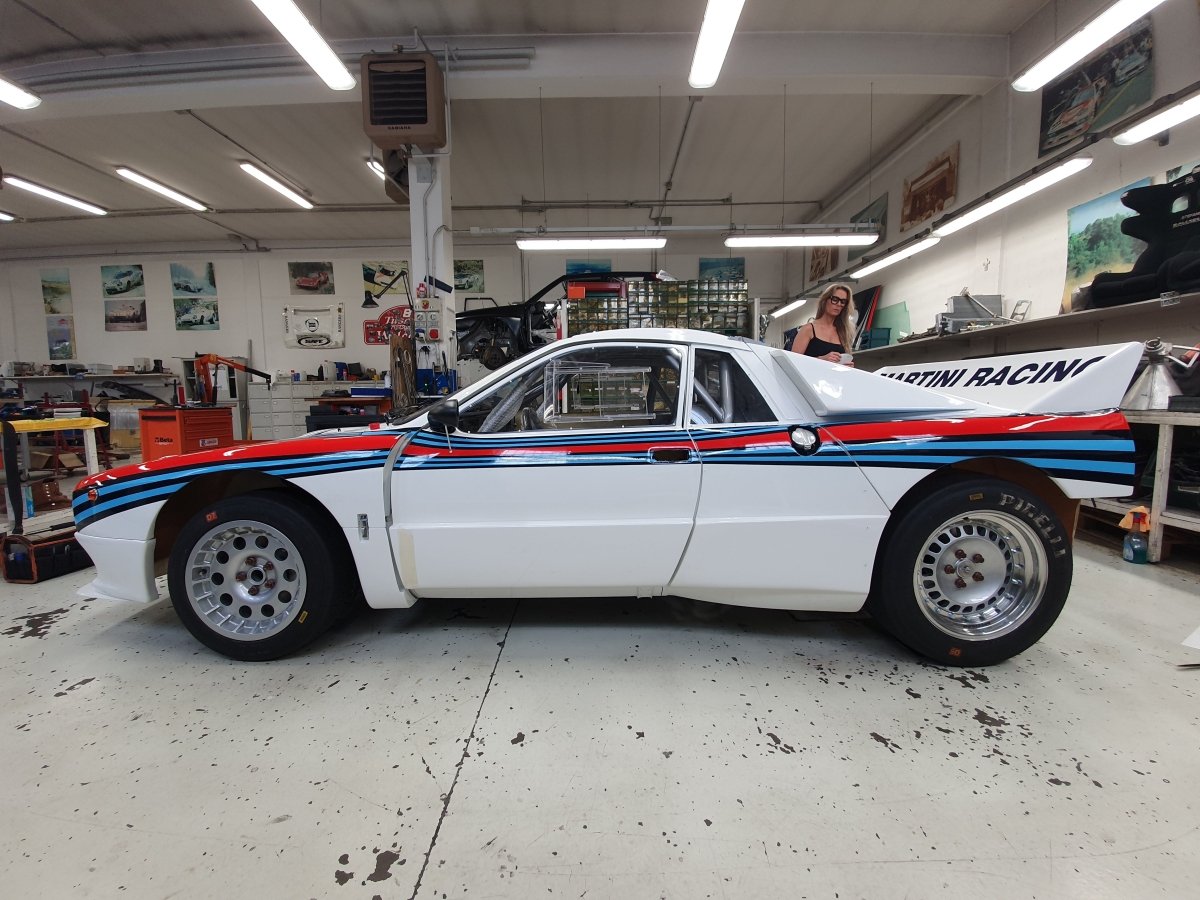 Lancia Rally 037 Gr.B Martini Painted Livery - Giacomo Baj