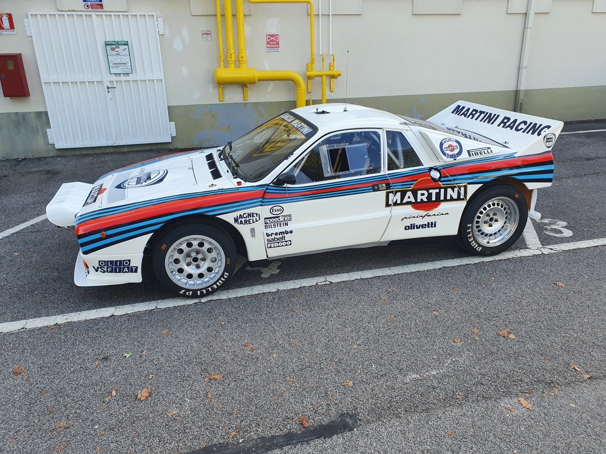 Lancia Rally 037 Gr.B Martini Painted Livery - Giacomo Baj