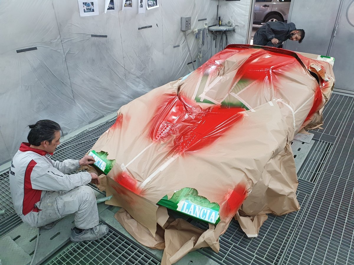 Lancia Stratos HF Gr.4 Alitalia Painted Livery - Giacomo Baj