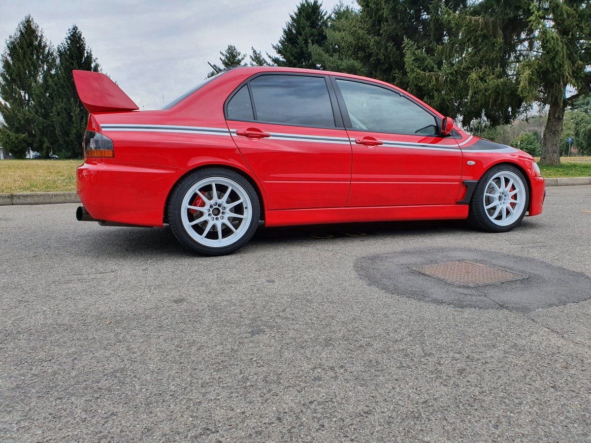 Mitsubishi Lancer Evolution IX TME Edition Livery - Giacomo Baj