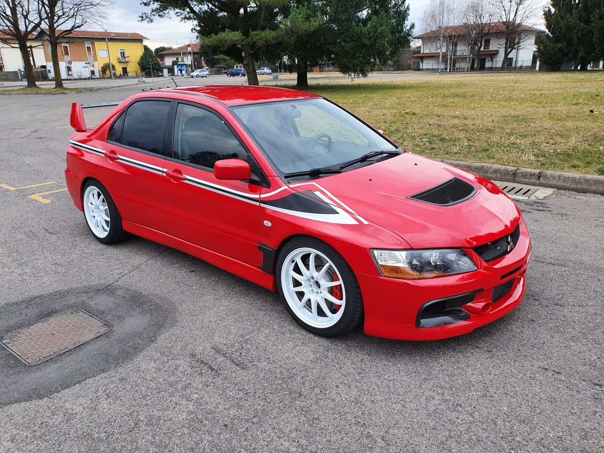 Mitsubishi Lancer Evolution IX TME Edition Livery - Giacomo Baj