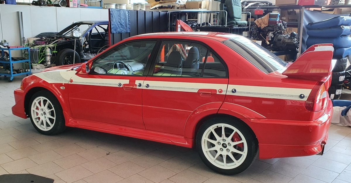 Mitsubishi Lancer Evolution VI TME Edition Livery - Giacomo Baj