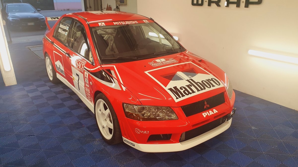 Mitsubishi Lancer Evolution VII Gr.A Rallye di Sanremo 2001 Livery - Giacomo Baj