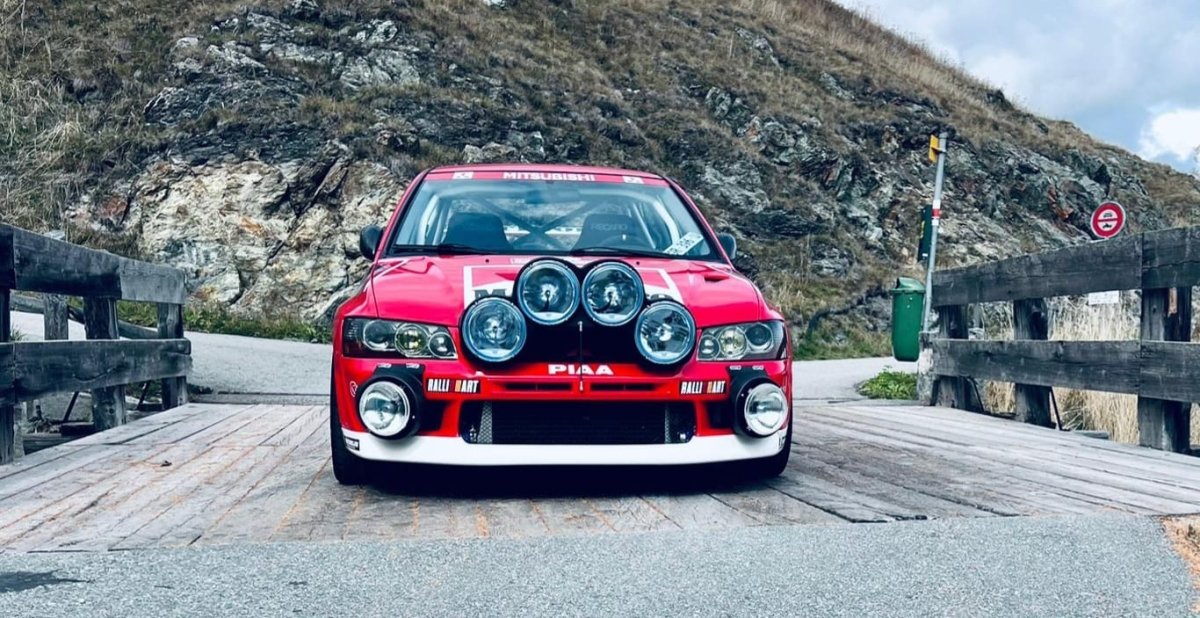 Mitsubishi Lancer Evolution VII Gr.A Rallye di Sanremo 2001 Livery - Giacomo Baj