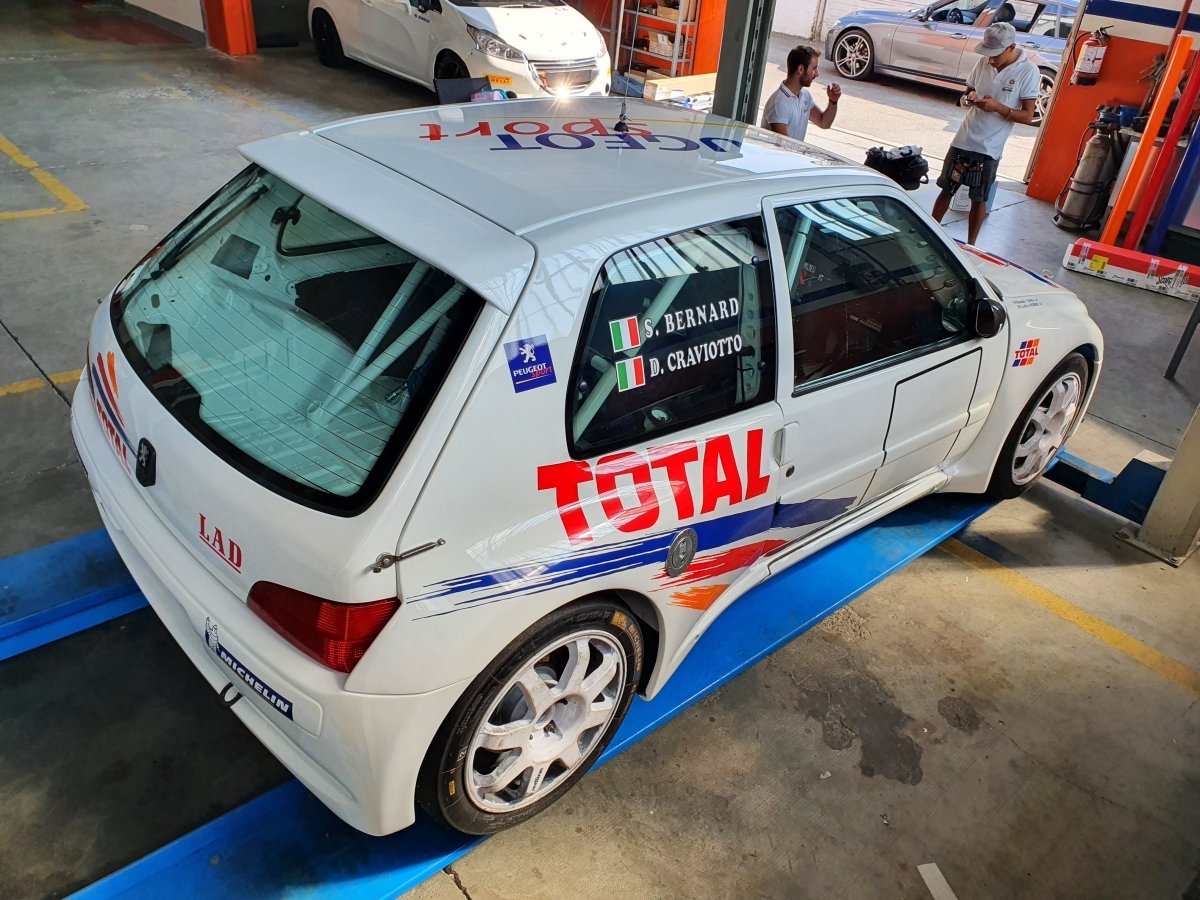 Peugeot 106 Maxi Kit Car Total 2000 Livery - Giacomo Baj