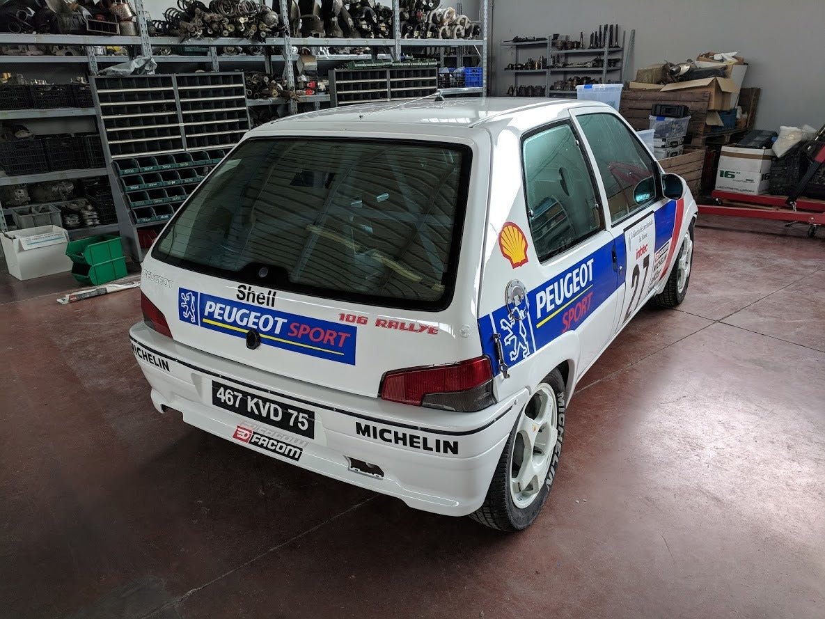 Peugeot 106 Rallye Gr.A Peugeot Sport Livery - Giacomo Baj