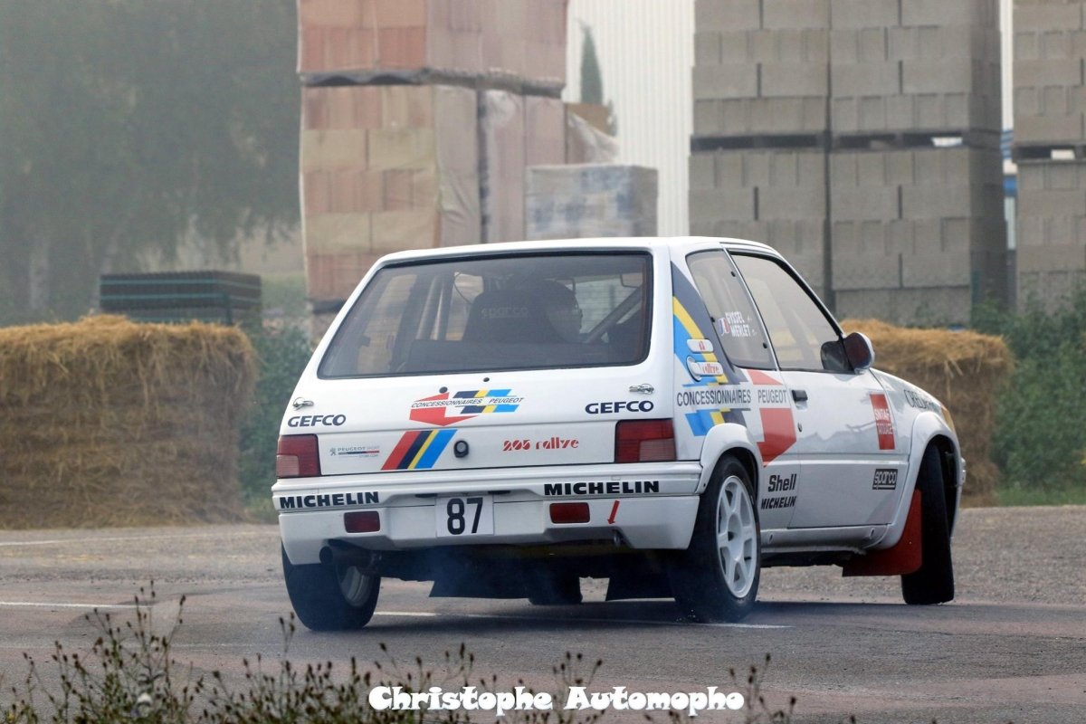 Peugeot 205 1.3 Rallye Gr.A Concessionnaires Peugeot Livery - Giacomo Baj
