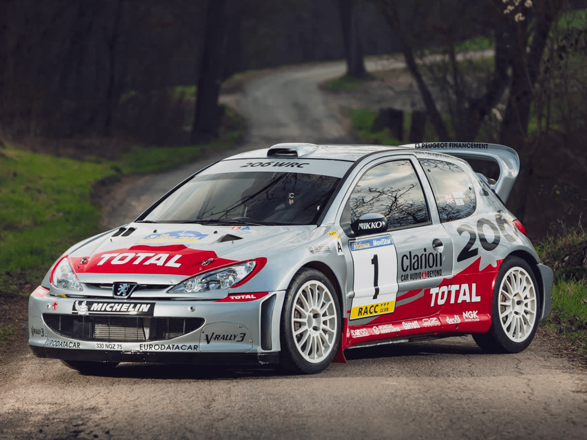 Peugeot 206 WRC Rallye de Espana 2002 Livery - Giacomo Baj