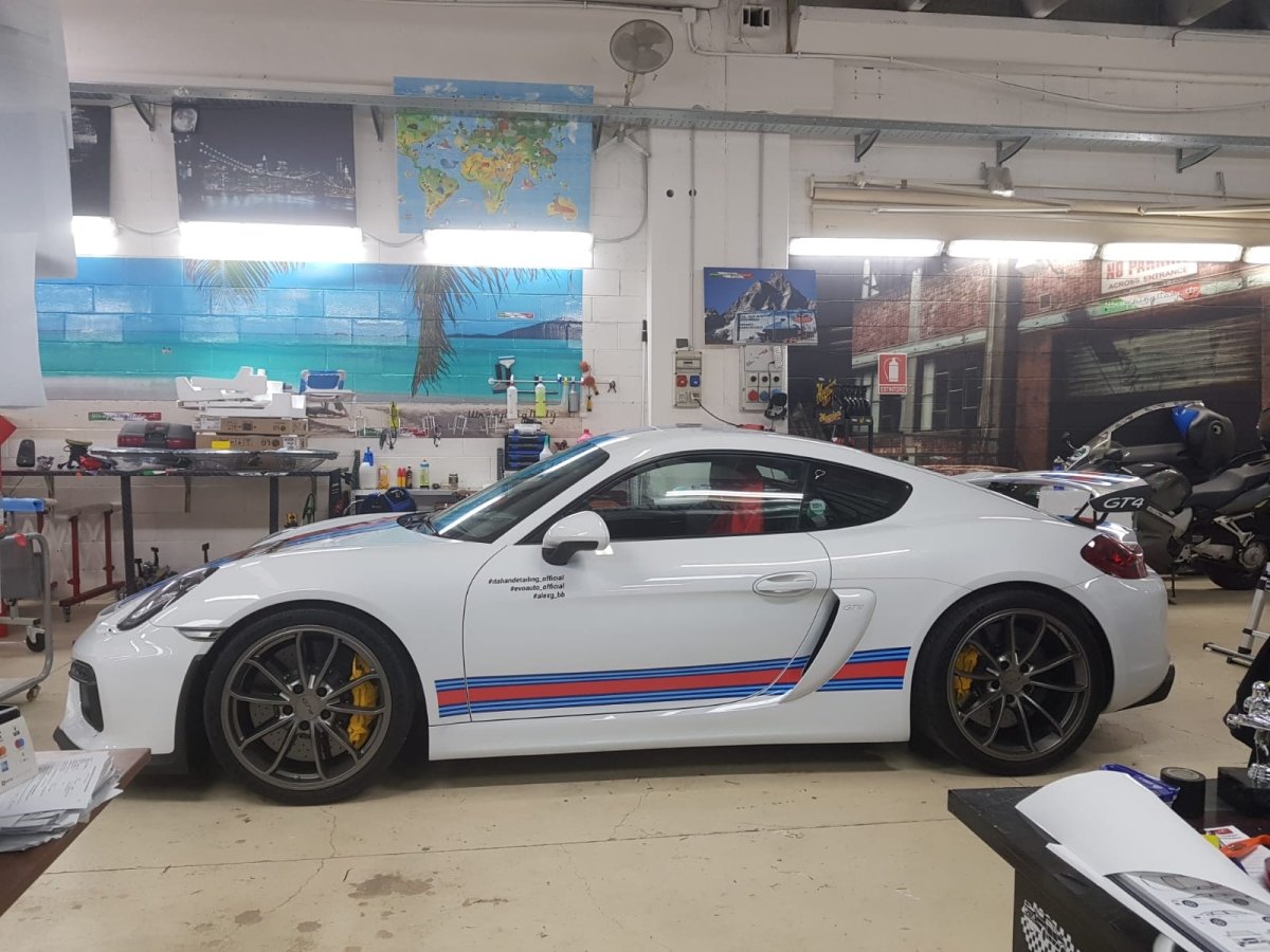 Porsche 718 Cayman GT4 Martini Livery - Giacomo Baj