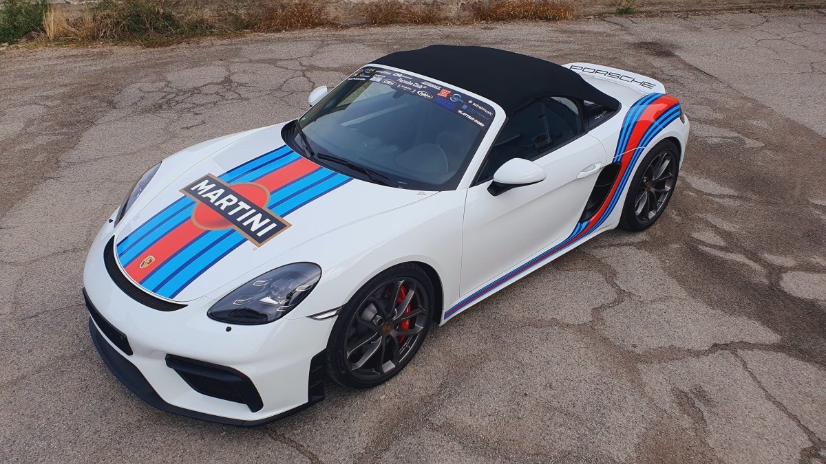 Porsche 718 Spyder RS Martini Livery - Giacomo Baj