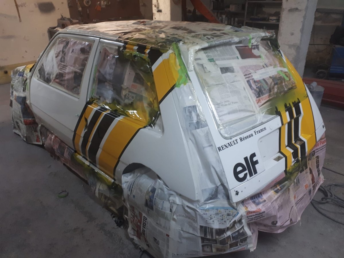 Renault 5 GT Turbo Diac Livery - Giacomo Baj