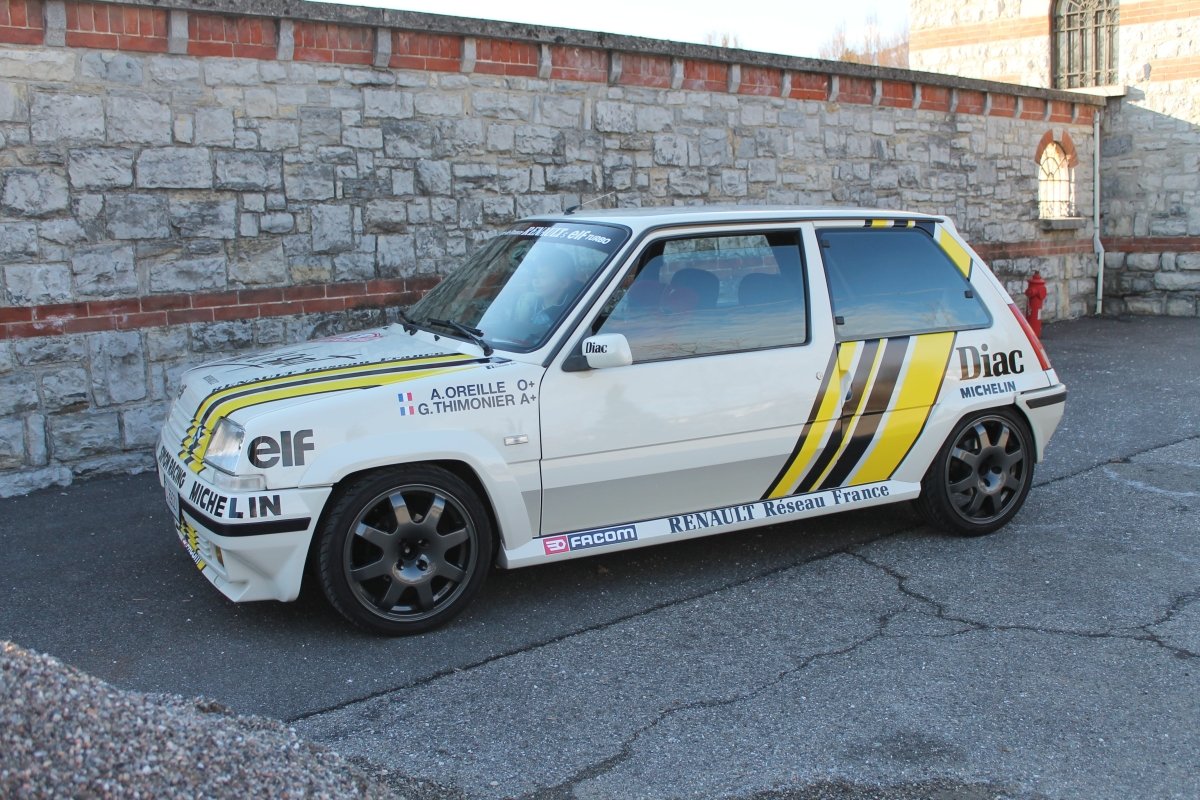 Renault 5 GT Turbo Diac Livery - Giacomo Baj