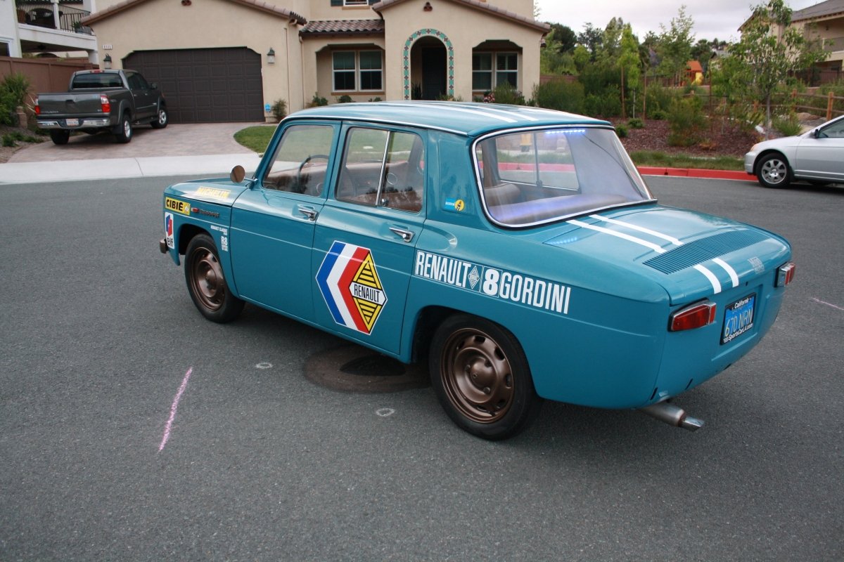 Renault 8 Goldini Livery - Giacomo Baj