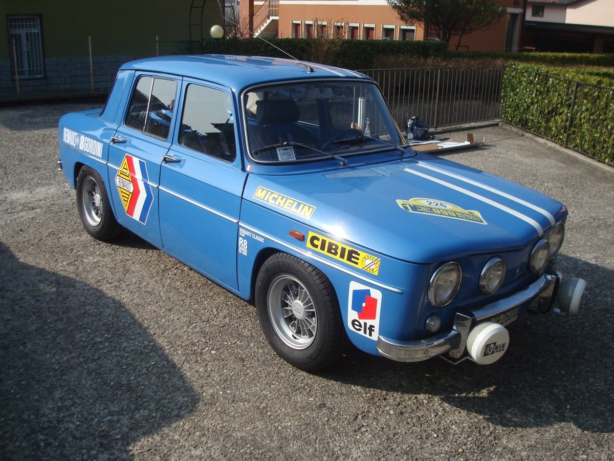 Renault 8 Goldini Livery - Giacomo Baj
