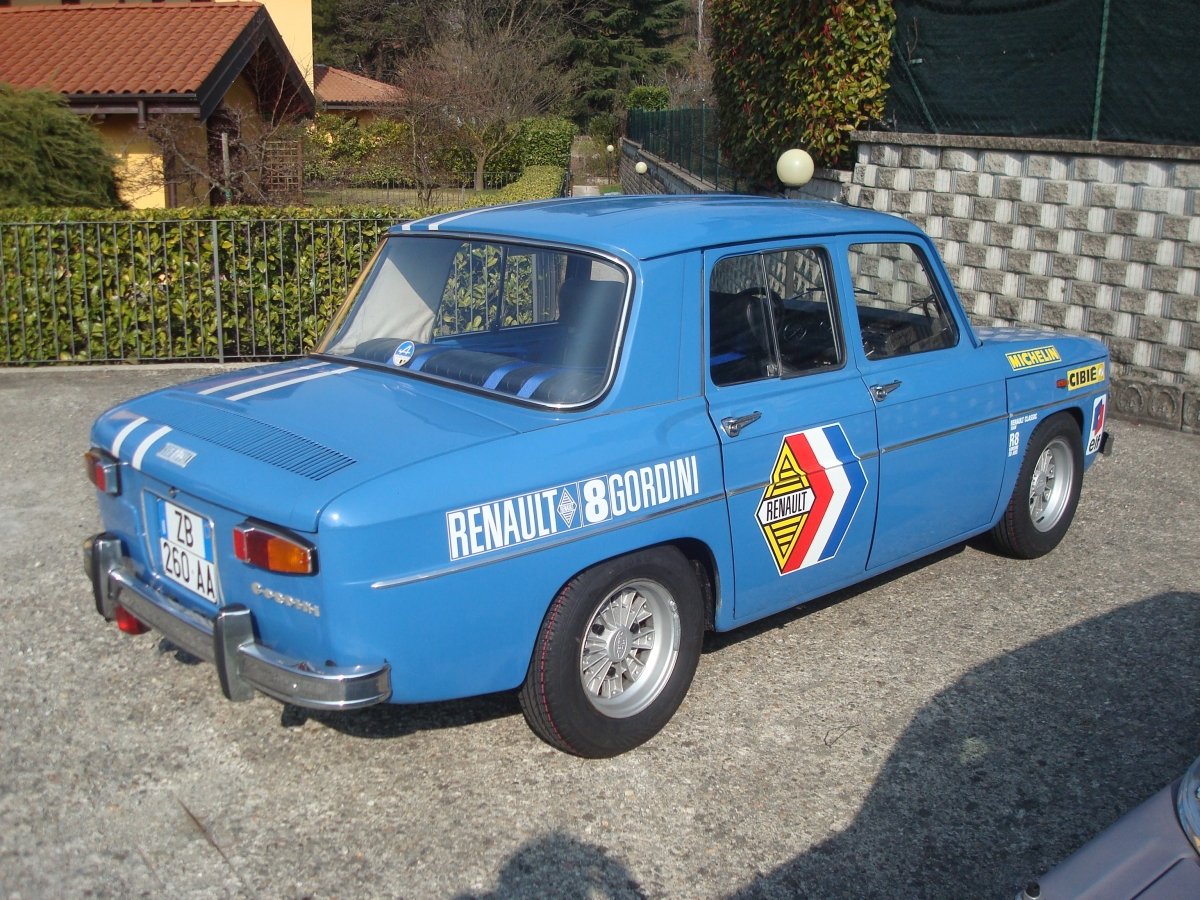 Renault 8 Goldini Livery - Giacomo Baj