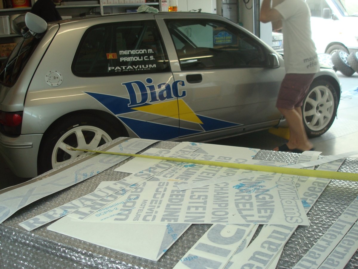 Renault Clio Maxi Kit Car Diac Livery - Giacomo Baj