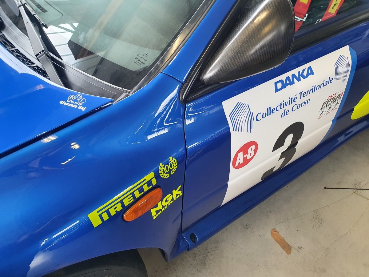 Subaru Impreza WRC P9 Livery - Giacomo Baj