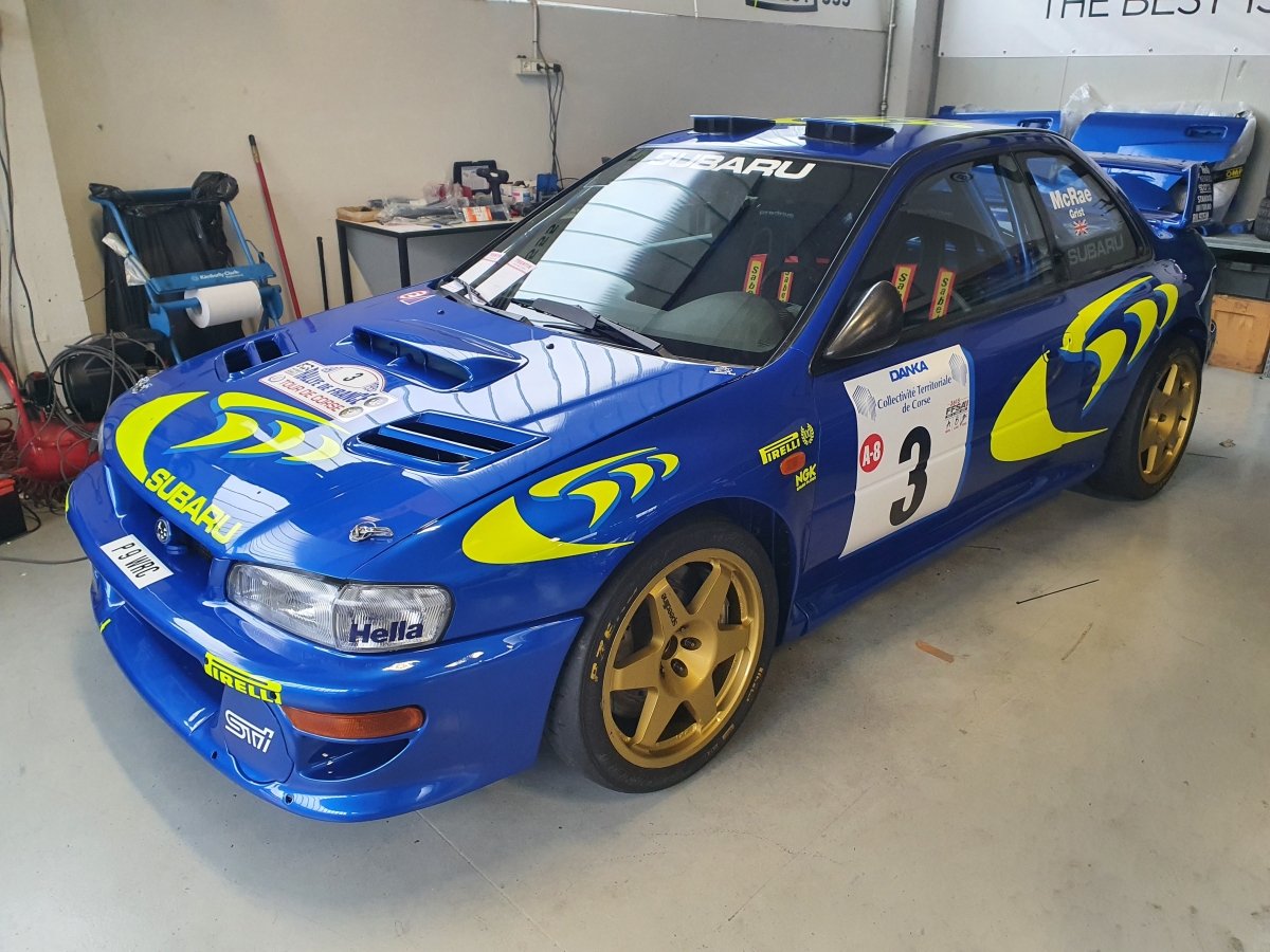 Subaru Impreza WRC P9 Livery - Giacomo Baj