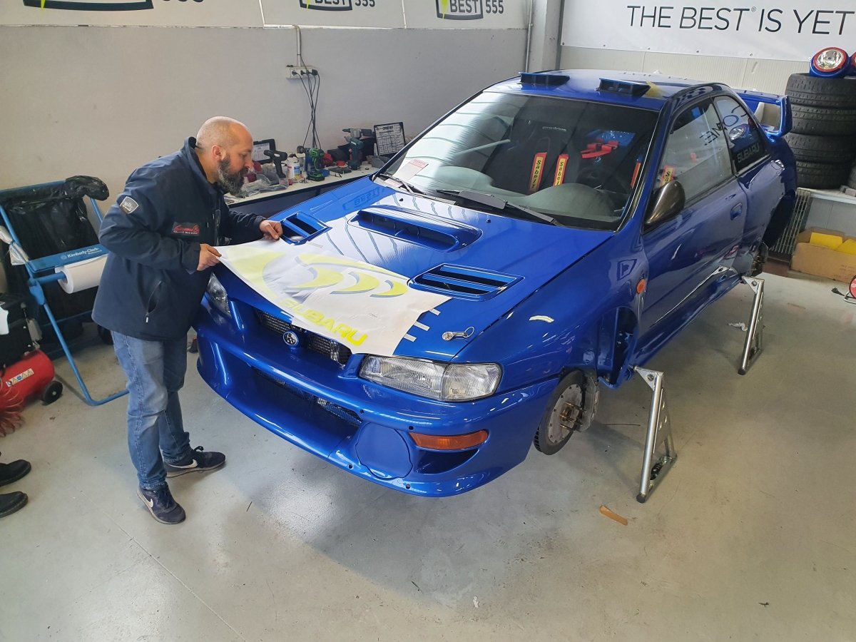 Subaru Impreza WRC P9 Livery - Giacomo Baj