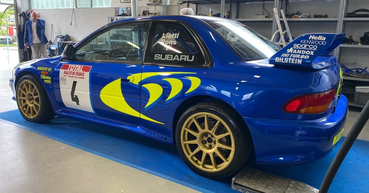 Subaru Impreza WRC R12 Livery - Giacomo Baj