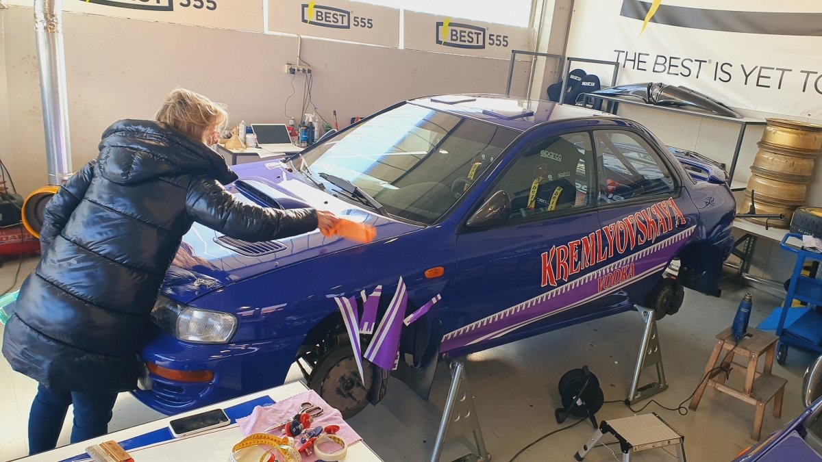 Subaru Impreza WRX Gr.A Kremlyovskaya Livery - Giacomo Baj