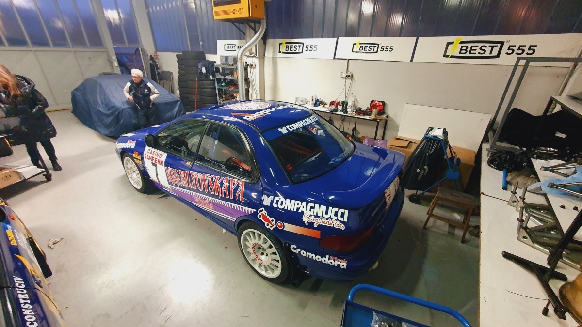 Subaru Impreza WRX Gr.A Kremlyovskaya Livery - Giacomo Baj