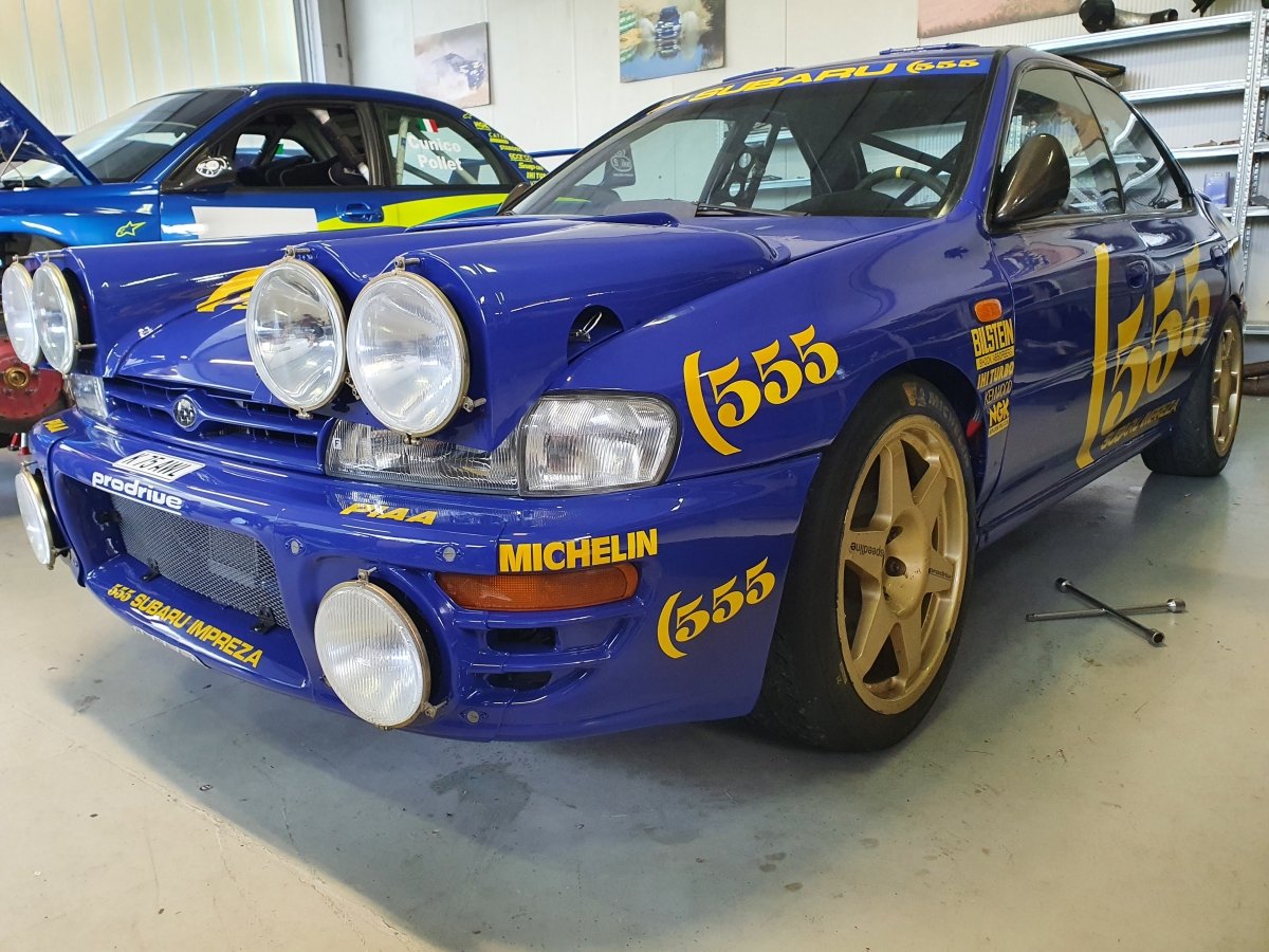 Subaru Impreza WRX Gr.A Test K75 Livery - Giacomo Baj