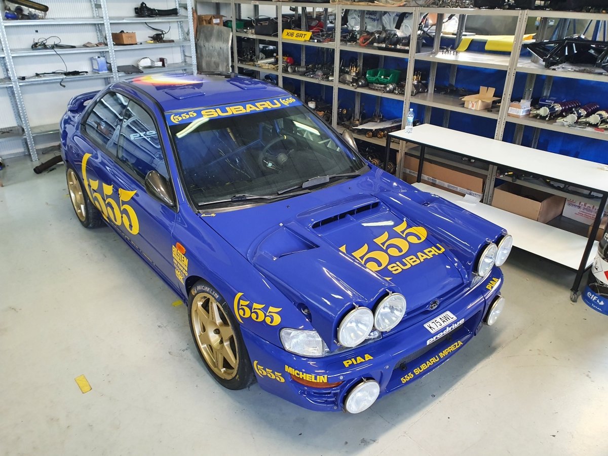 Subaru Impreza WRX Gr.A Test K75 Livery - Giacomo Baj