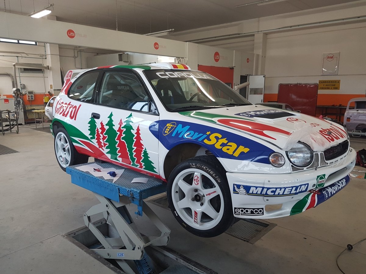 Toyota Corolla WRC Castrol 1000 Lakes Livery - Giacomo Baj