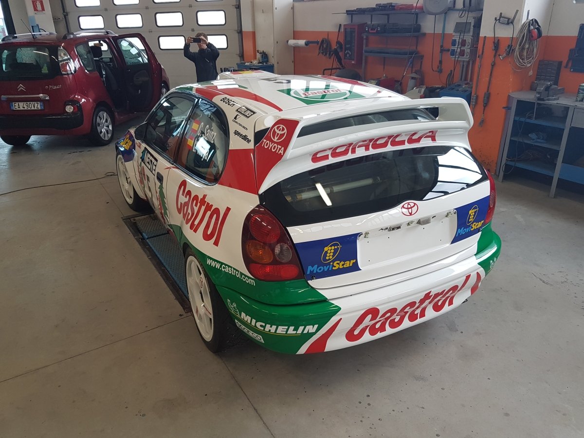 Toyota Corolla WRC Castrol 1000 Lakes Livery - Giacomo Baj