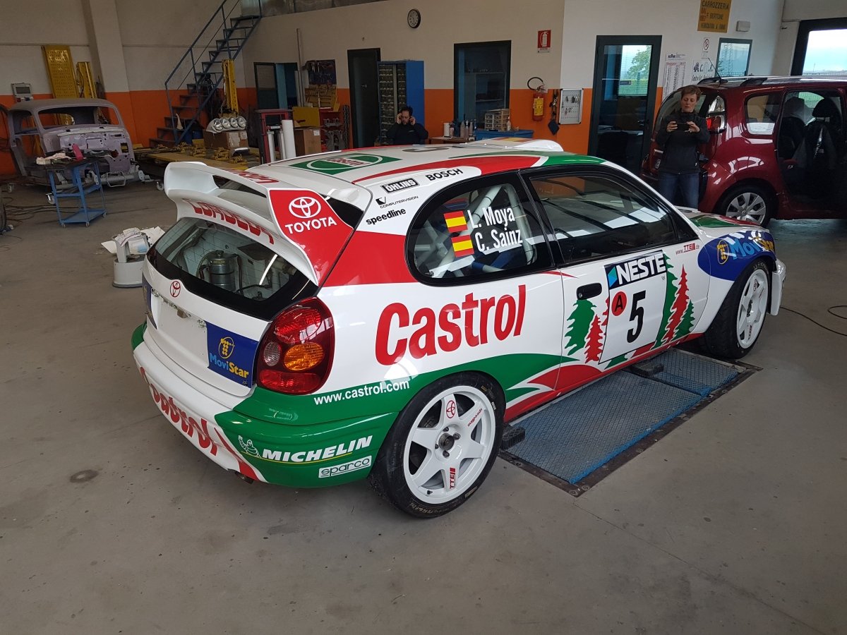 Toyota Corolla WRC Castrol 1000 Lakes Livery - Giacomo Baj