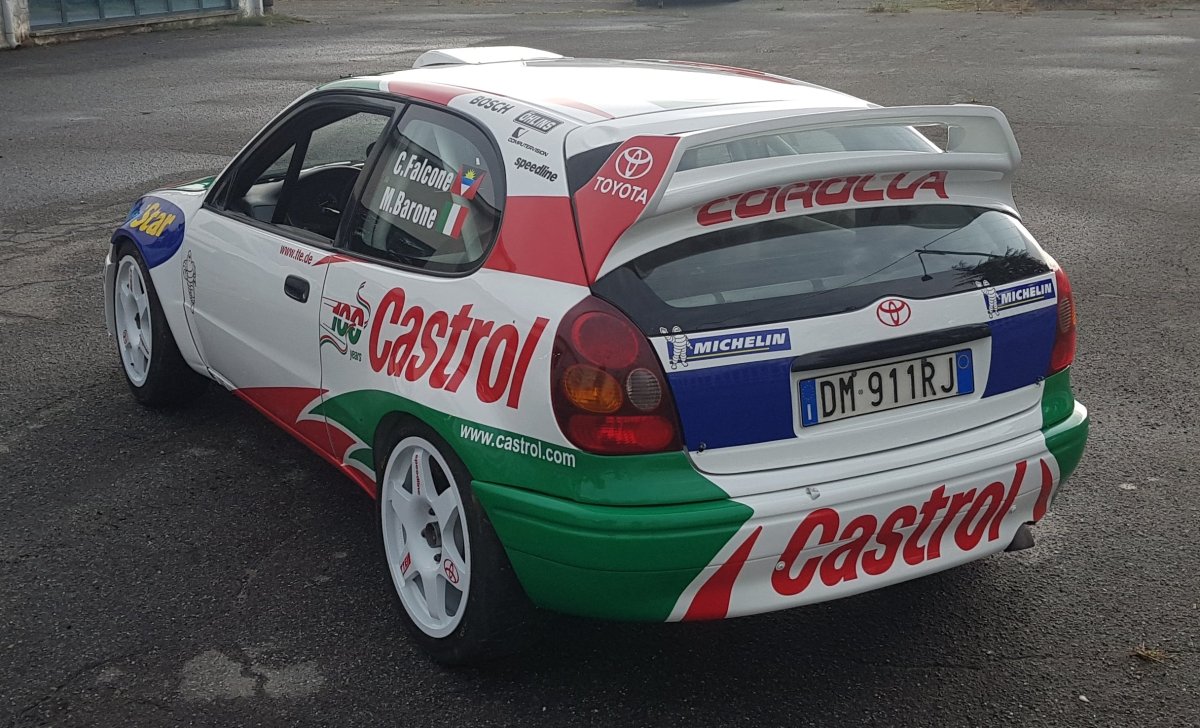 Toyota Corolla WRC Castrol Livery - Giacomo Baj