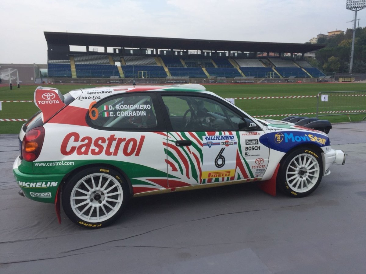 Toyota Corolla WRC Castrol Safari Livery - Giacomo Baj