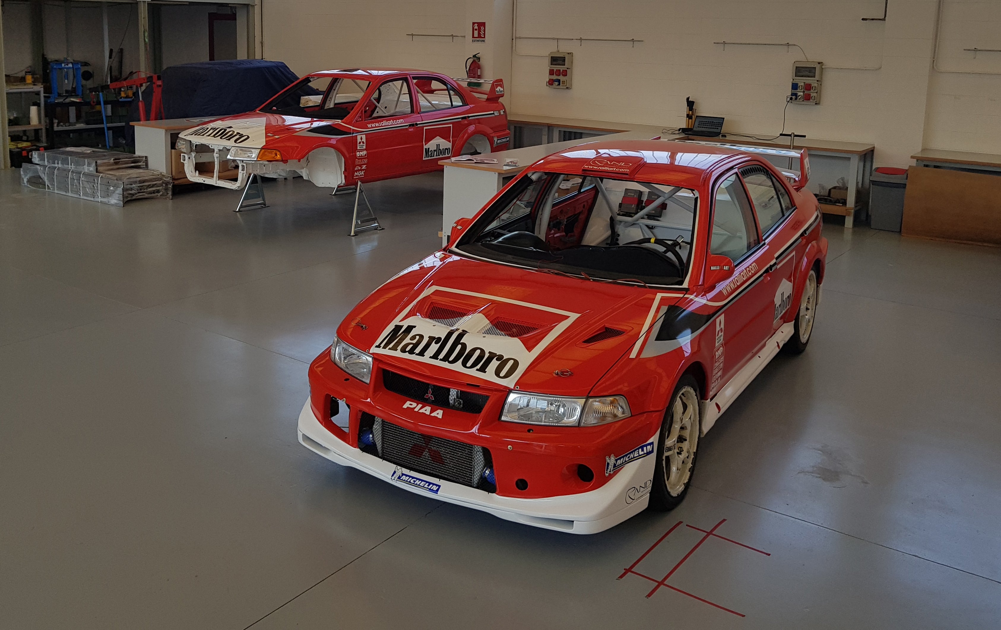 Mitsubishi Lancer Evolution VI WRC Livery - Giacomo Baj Decals kit livery